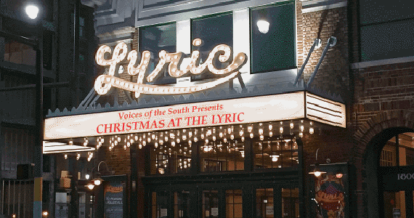 The front of the Lyric Theatre