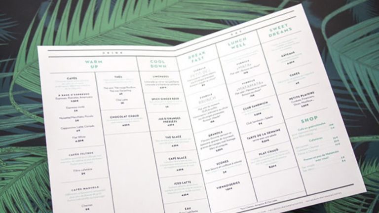 51 Restaurant Menu Design Examples for Inspiration