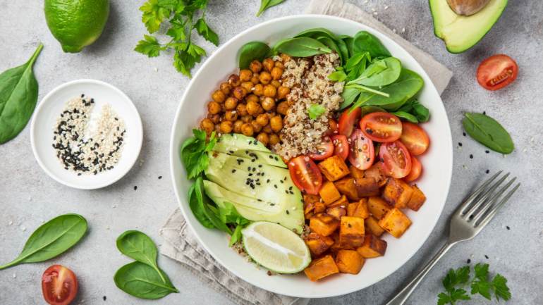 Vegan menu shop