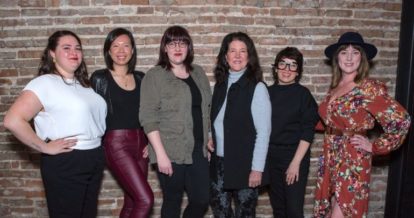 A group of women at a restaurant venue