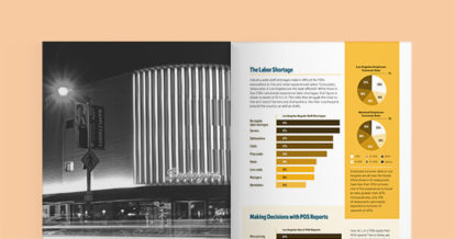 Open view of the Los Angeles State of Restaurants Report.