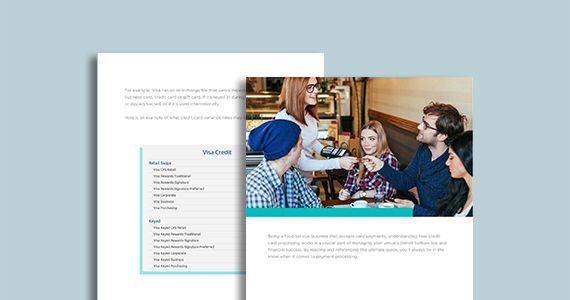 2 preview pages of the ultimate guide to credit card processing