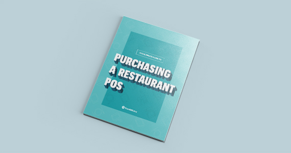 The cover of the guide to purchasing a restaurant POS