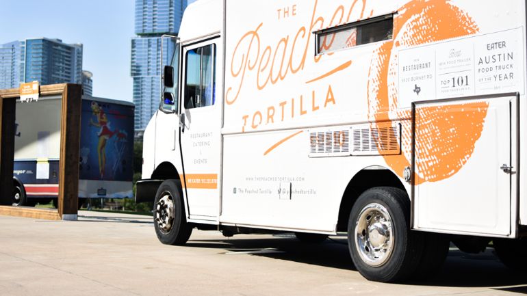 The peached tortilla food truck