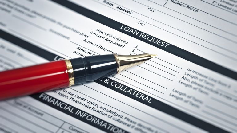 Small business loan form