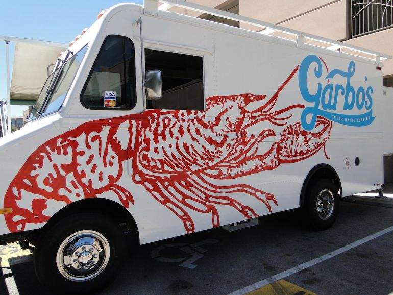 Garbos fresh maine lobster food truck