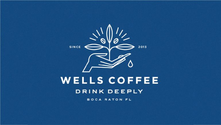 Wells coffee logo