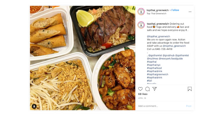 Discounted Takeout Meals