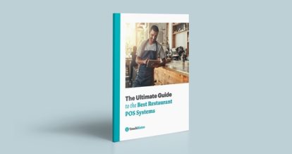 photograph of the Ultimate Guide to the Best Restaurant POS Systems booklet