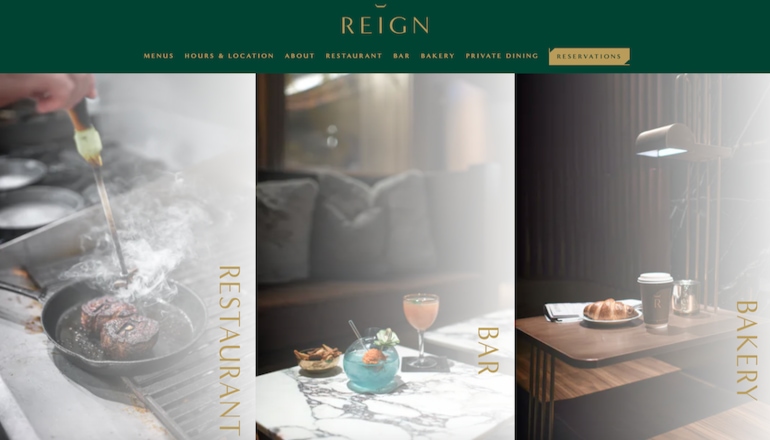 Reign website