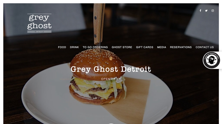 Grey Ghost website