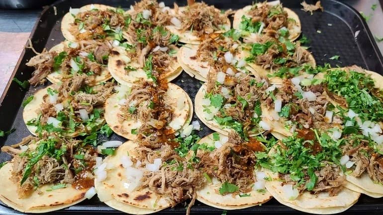 Tacos from Esmeralda's 2.0.