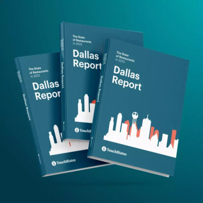 Cover of the 2023 Dallas State of Restaurants Report.