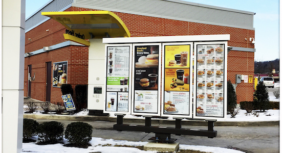 Standing out in drive-thru service