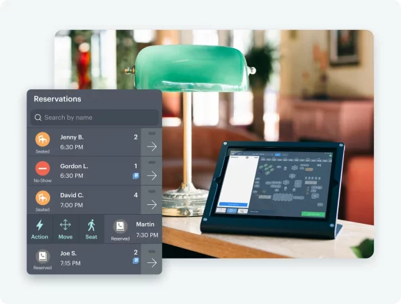 online restaurant reservations booking app