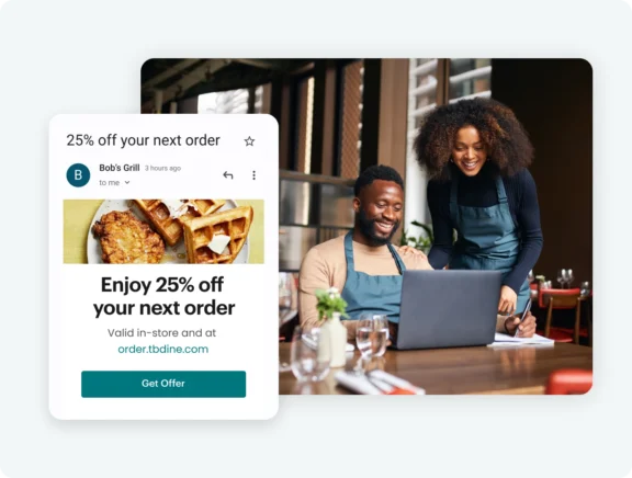 online ordering for restaurants discount example