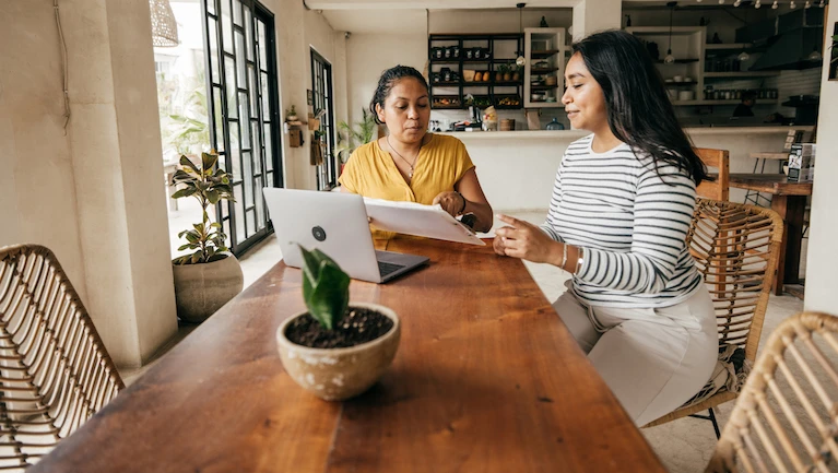 Employment during the recession - women  at work