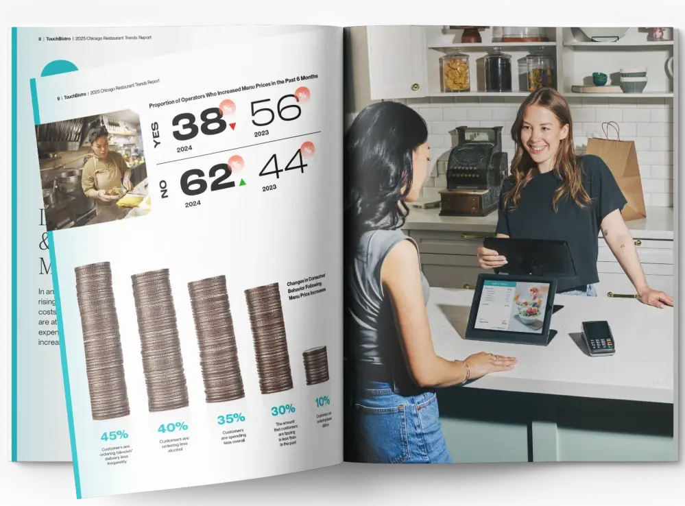 Inside of the 2025 Chicago State of Restaurants Report.